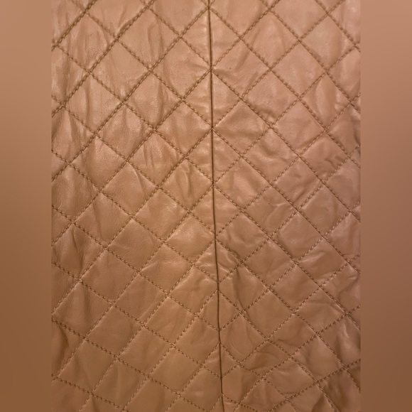 Michael Kors Quilted Leather Jacket with Stud Detail - Picture 7 of 17